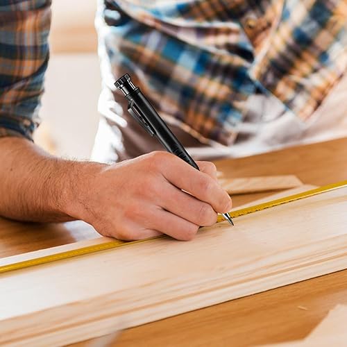 Set di portamine – Matita multifunzione da carpentiere | Ampiamente usato per la costruzione, vetro auto, rompighiaccio e ciotola - Honorern