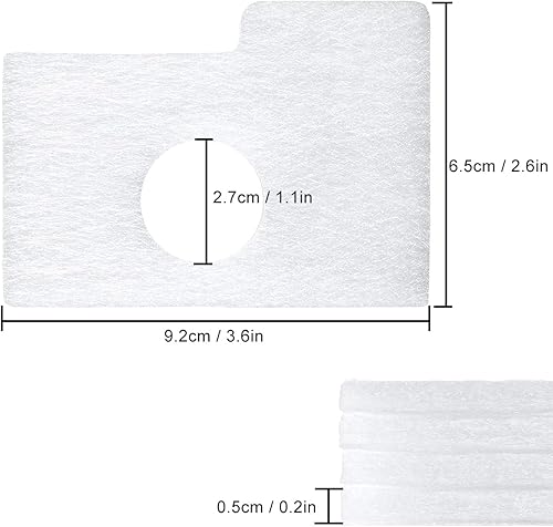 MS170 Kit Filtro Aria per Stihl MS 170 MS180 017 018 Parti di Ricambio Motosega, sostituisce # 1130 124 0800 (Confezione da 12) - Honorern