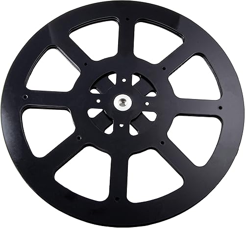 Gedotec - Manopola girevole a 360° per carichi pesanti, Ø 230 mm, piatto girevole in plastica nera, con cuscinetto a sfera di pressione, portata 200 kg, anello girevole per viti per mobili, - Honorern