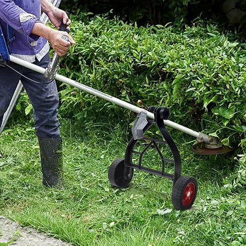 Dckss521d2 - Ruote di supporto per tosaerba, ruote di supporto, ruote di supporto per tagliabordi, ruote di supporto per decespugliatore, colore nero, taglia unica - Honorern