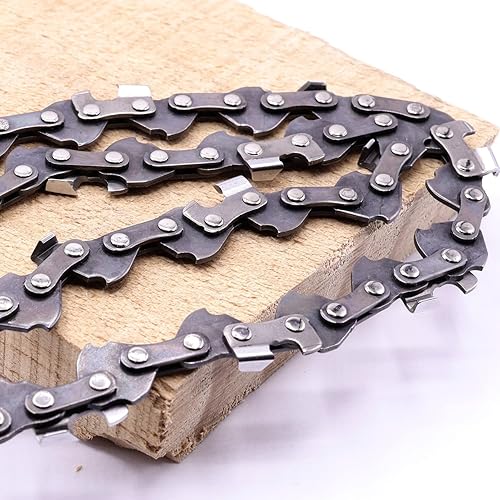 3 catene di ricambio per motosega PGHSA 12 B2 C2 C3, semi-scalpello, passo 0,3, spessore maglia 1,1 mm, 28 TG, compatibile con Parkside - Honorern