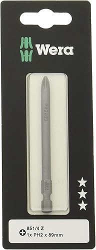 Wera, 851/4 Z SB Inserti a croce, PH 2 x 89 mm - Honorern
