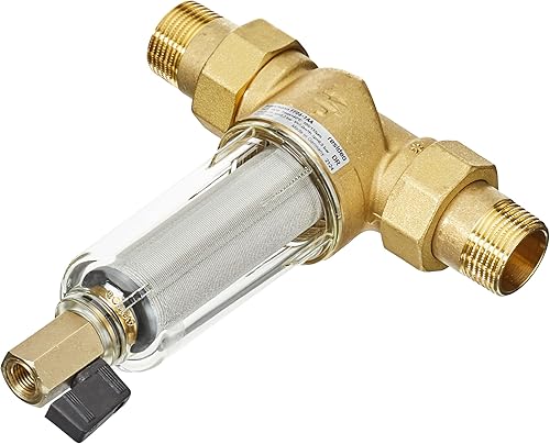 FILTRO CON LAVADO MANUAL Y VASO TRANSPARENTE - 1' - TMAX 40ºC - PE 16 BAR - MALLA 105/135 MICRAS - FF06-1AA - Honorern