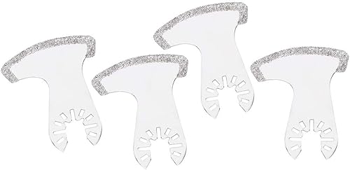 Confezione da 4 lame per utensili oscillanti multifunzionali per sega a falce, accessori per utensili da taglio per marmo, per lame per utensili oscillanti Bosch - Honorern