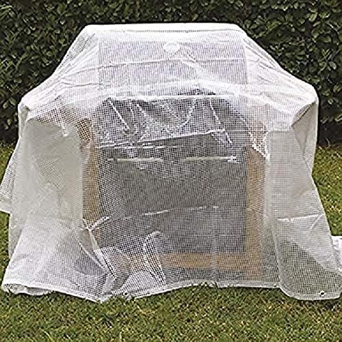 Kippen 6057K - Confezione da 2 pezzi di Telone Retinato Trasparente. Misura 2x3 mt. Grammatura 130 g/m² - Honorern