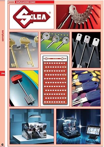 5PZ CHIAVI SILCA ART. GT16AP GR.10 - Honorern