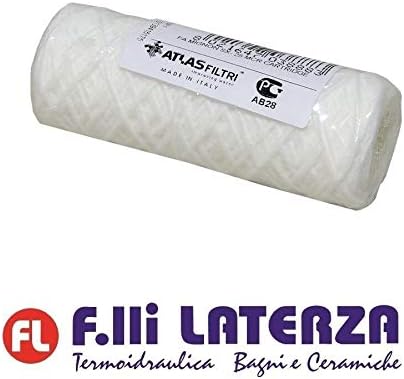 ATLAS CARTUCCIA 5' FILTRO IN FILO AVVOLTO POLIPROPILENE FA MIGNON SX 25 MCR - Honorern