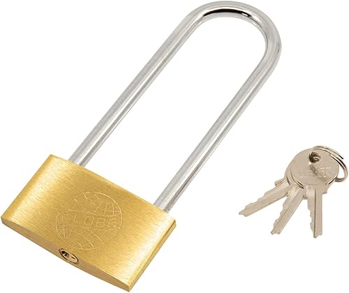 item_name TRIXES Lucchetto ad arco extra lungo 140 mm Lucchetto lungo di sicurezza con 3 chiavi Sicurezza garage - Honorern