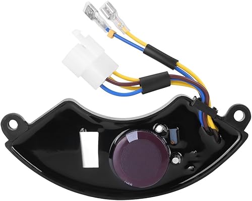 Regolatore Automatico di Tensione AVR a forma di per 6.5KW 7KW 8.5KW Generatore Elettrico a Benzina Nero 6 Fili - Honorern