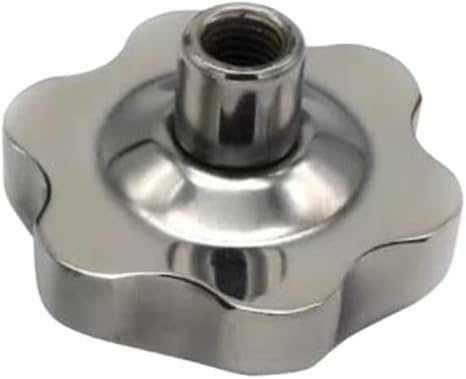 1pc M6 M8 M10 M12 in Acciaio Inox 304 Filettatura Femmina Manopola a Stella Maniglie A Forma di Stella Dadi di Serraggio Manopole Prugna volantino (Color : M10 Head 42mm) - Honorern