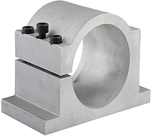 RATTMMOTOR Supporto motore mandrino, 80 mm, per macchina da incisione CNC - Honorern