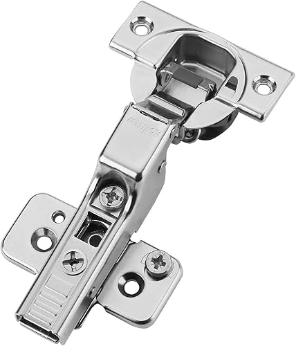 Set di 2 cerniere BLUM con battuta interna 71B3750 110° con chiusura automatica incl. piastre di montaggio con regolazione eccentrica 173H7100 - Honorern