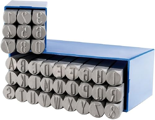01707000, Battere numeri e lettere 0-9 e AZ, in combinazione Altezza carattere 7 millimetri - Honorern