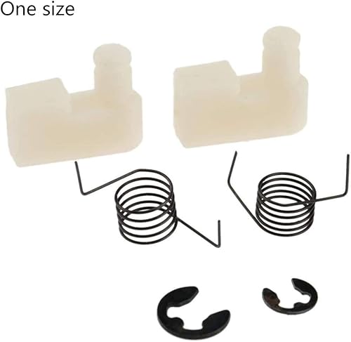 6 Pezzi (2 Set) Parti di Utensili Sega a Catena Volano Nottolino di avviamento + Molla + Clip - Honorern