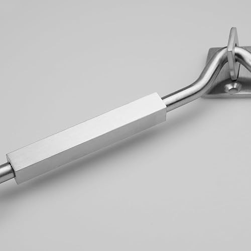 2 Pezzi Gancio Finestra, Gancio per Cabina in Acciaio Inossidabile Gancio con Occhiello per Porte, Finestre, Garage, Recinzioni, Capannoni - Honorern