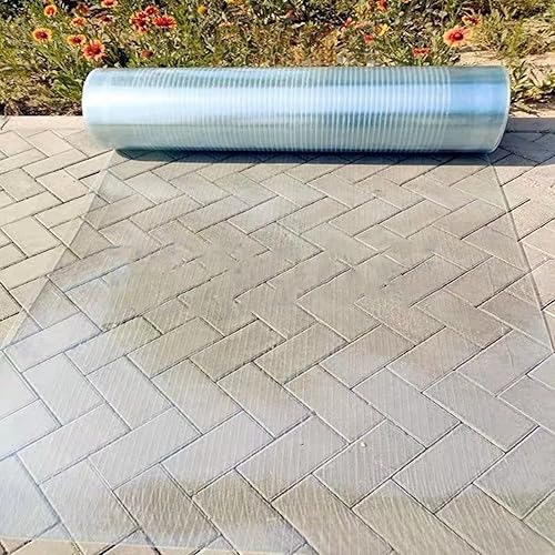 Pannelli da Tetto Lamiera di Vetroresina 0,8mm,Antipioggia Impermeabile Trasparente,per Coperture e Protezioni Disponibile,per Esterno Capanno,Taglio Libero,Personalizzabile (W*L:0.6x5m) - Honorern