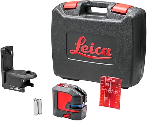 Leica Lino P5 – compatto laser a 5 punti dotato di innovativo adattatore magnetico (fascio laser rosso, portata di lavoro: 30 m) - Honorern