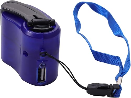 1 Pc generatore manuale power bank di emergenza generatore di corrente a manovella caricatore portatile caricatore usb Alimentazione elettrica fonte di alimentazione da campeggio - Honorern