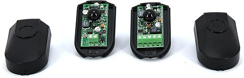 COPPIA FOTOCELLULE UNIVERSALI 12/24 V PER CANCELLO AUTOMATICO SARACINESCA - Honorern