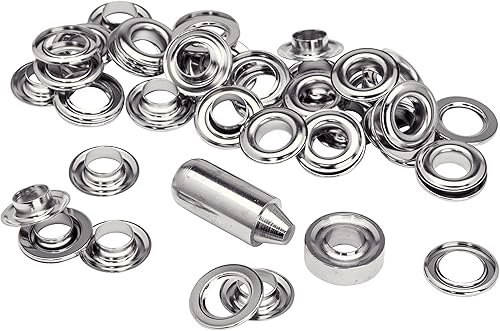 Rapid 5000413 - Occhielli in Metallo, 12 x 23 mm - Honorern