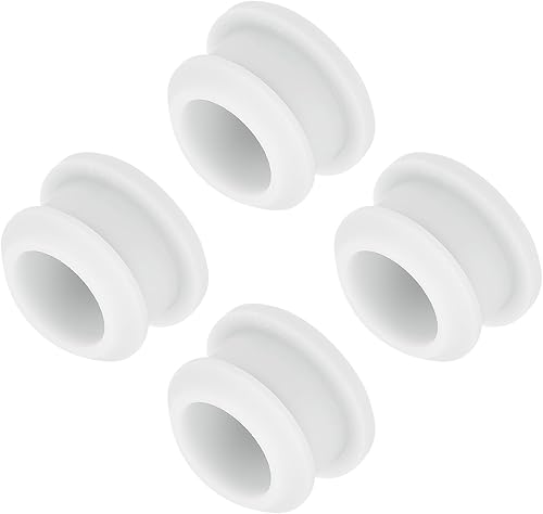 Tappi a Foro Bloccaggio a Scatto Silicone Copertura Tenuta Pannello Gomma Tipo Filo per Bulkheads Gomma Cucina Impermeabili Tappi Tenuta 16mm Dia Bianco 4pz - Honorern