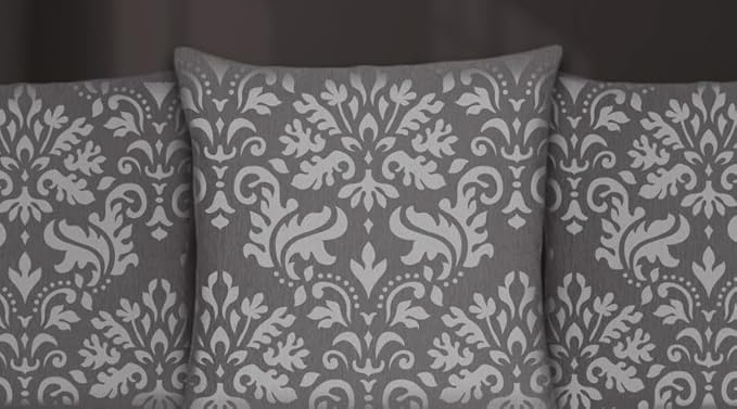 Parete Stencil Damasco 008 Tartus. Medium: Stencil 50 x 70 cm, Design 48 x 68 cm - Honorern