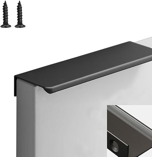 Maniglie nascoste per armadietti,Maniglie per armadi in alluminio,Maniglie invisibili da cucina per armadio, camera da letto - Honorern