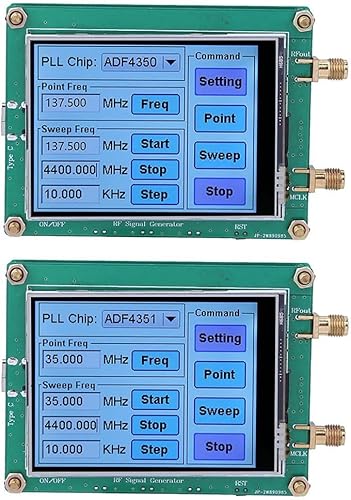 Generatore di segnale RF,Touch screen del generatore di frequenza di sweep del generatore per infrastruttura wireless,Apparecchiatura di prova (ADF4351) - Honorern