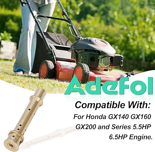 ADEFOL Kit di ugelli carburatore per Honda GX140 GX160 GX200, 1 tubo di emulsione con 7 getti principali parti durevoli sostituzione del motore - Honorern