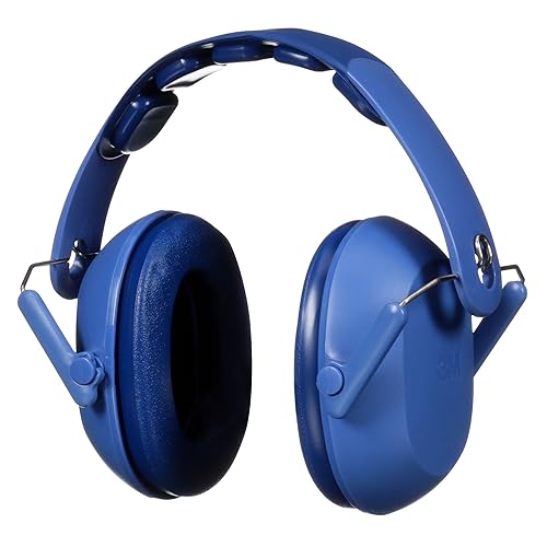 3M Cuffie auricolari per la protezione acustica dei bambini PKIDSB-BLU-E, blu (87-98 dB) - Honorern