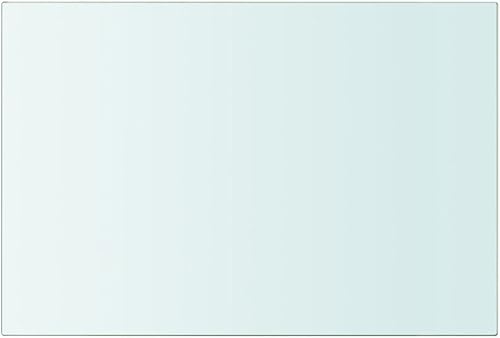 70 x 20 cm, ripiano in vetro trasparente, ripiano in vetro, ripiano in vetro, per bagno, mensola da bagno, 8 mm di spessore - Honorern