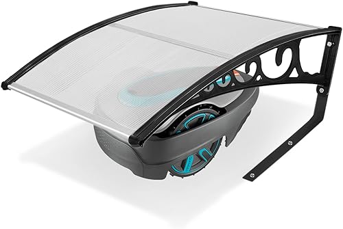Tetto per robot tagliaerba, tettoia per tosaerba, garage, resistente alla pioggia, grandine e raggi UV, 103 x 77 x 45 cm - Honorern