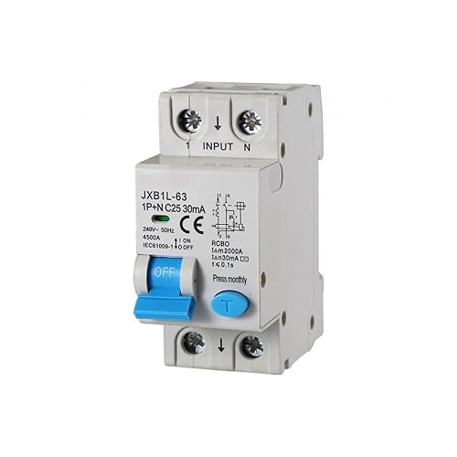 Interruttore Magnetotermico Differenziale 2P 25A 30mA 220V 4.5KA 2 Moduli DIN C25 - Honorern