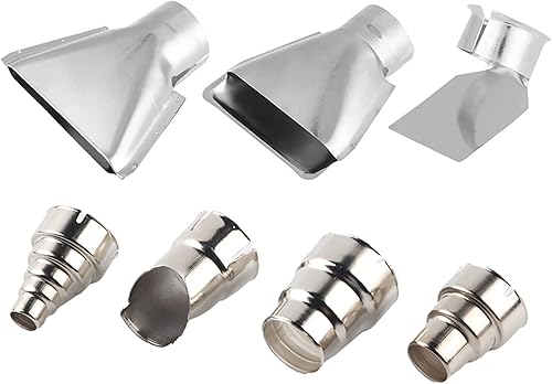 7 Ugelli X, 7 Pezzi 35-40 Mm Kit Ugelli Pistola Termica per Accessorio Strumento di Riparazione Stazione di Saldatura Ad Aria Calda - Honorern