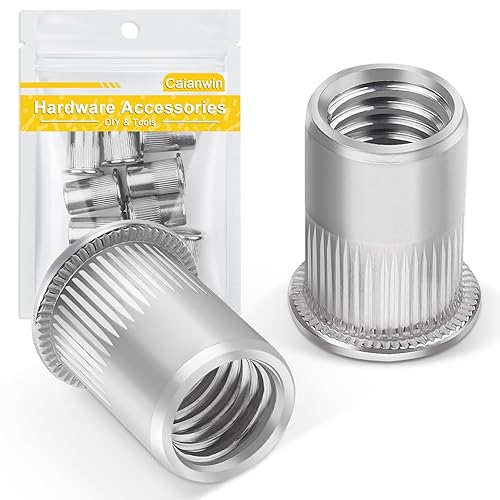 M4 50Pcs Rivetti Filettati Dado Per Rivetto Per Legno, Automotive, Mobili, Decorazione. - Honorern