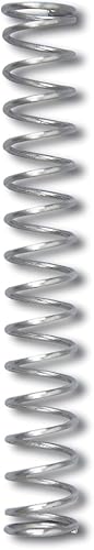 rsc5 – Set di 4 Molle di Compressione – Acciaio Galvanizzato – Carico di lavoro indicativa 3 kg – Diametro 1, 2 mm – Lunghezza 100 mm, Grigio, Set di 4 pezzi - Honorern
