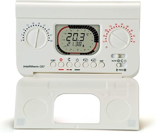 Cronotermostato settimanale Fantini Cosmi C67 digitale analogico - Honorern