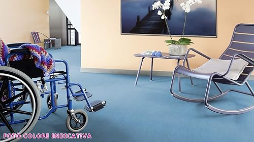 Pavimento in pvc 30x30 alta resistenza spessore 2 mm confezione da 4,5 mq ideale per uffici negozi palestre scuole (30X30 ASH) - Honorern