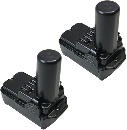 2 X Trade Shop Premium Batteria agli ioni di litio 10,8 V2000 mAh sostituisce Hitachi BCL1015 bcl1030 BCL1030 A bcl1030 m 329369 329370 329371 329389 331065 per CJ10DL CR10DL DB10DL DB3DL DS10DFL - Honorern