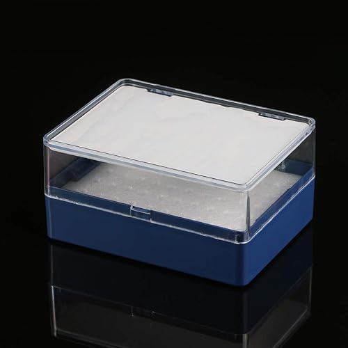 Scatola portaoggetti con organizer per fresa in schiuma, per 50 punte da trapano PCB porta punte per cacciavite - Honorern