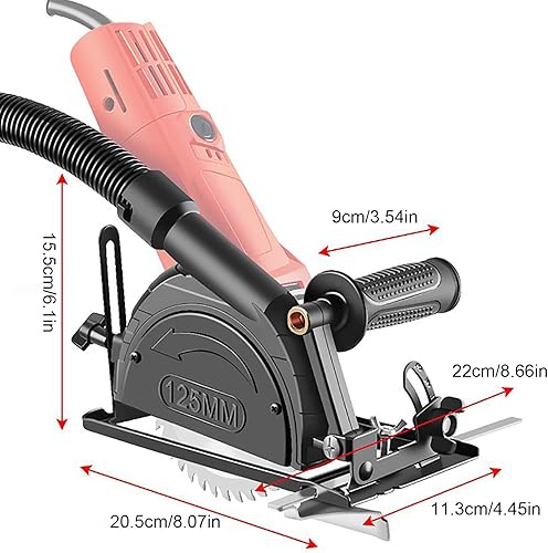 Supporto per Smerigliatrice Angolare Supporto per Smerigliatrice Supporto per Taglierina, Copertura Protettiva per Staffa di Taglio Speciale, Base per Smerigliatrice Angolare Regolabile per(#2) - Honorern