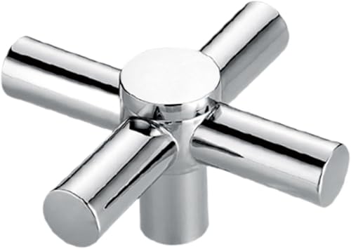 Maniglia per rubinetto Maniglia a croce Robusta Alta prestazione Sostituisce direttamente la manopola del rubinetto Lega di zinco per lavandino Vasca - Honorern