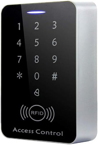 AMAO RFID Tastiera apriporta controllo di accesso 125KHz lettore di schede Standalone RFID di Prossimit¨¤ Entrata con Porta Sistema di Controllo Accessi per casa e ufficio, Supporta 1000 Utenti - Honorern