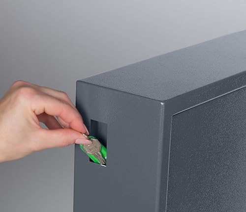 Cassaforte per chiavi ProfiOffice OfficeForce® con serratura elettronica, cassetta portachiavi di sicurezza con codice numerico, cassetta portachiavi per 150 chiavi (20103) - Honorern