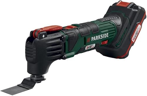 Strumento multifunzione a batteria ricaricabile PAMFW 20-Li A1, con luce di lavoro a LED integrata - Honorern