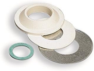 Acquastilla 108218 4 Guarnizioni sotto Rubinetto/Piletta, Multicolore - Honorern