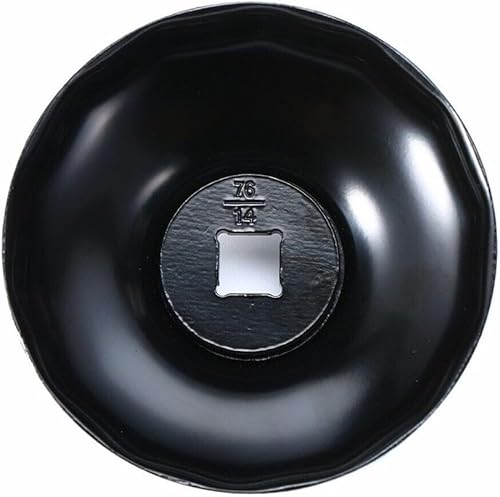 Chiave a bussola per filtro olio, 76 mm, per manutenzione motore BMW ed Evoque - Honorern