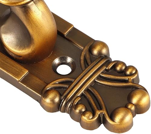 2 maniglie per porte in stile europeo, in lega di zinco anticato, per cancelli, armadi, cassetti, armadi, porte - Honorern