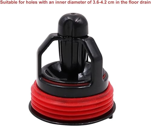 2 Pezzi Valvola di Non Ritorno di Scarico a Pavimento per Doccia, valvola unidirezionale, Anello di Tenuta della Copertura antiodore per fognature del Bagno Scarico Sospensione Magnetica - Honorern