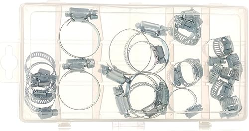 S8055 - Set di fascette stringitubo, 26 pezzi, in cassetta - Honorern